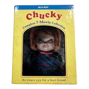 Chucky Complete 7‎ Movie Collection Blu Ray Set Child's Play Horror Fan Gift